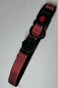 Tacticle Dog Collar with Airtag Holder Waterproof Reflective Red XL - Picture 1 of 1