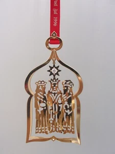 1996 GEORG JENSEN CHRISTMAS DECORATION MOBILE 3 WISE MEN - Picture 1 of 3