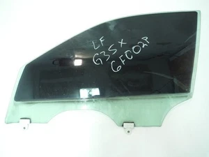 2005 INFINITI G35X AWD A/T 4DR DRIVER LEFT FRONT DOOR WINDOW GLASS OEM 03 04 05 - Picture 1 of 8