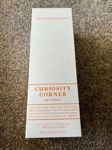 Crabtree & Evelyn Curiosity Corner My Space Reed Diffuser 200ml New - Picture 1 of 1