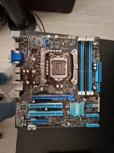 ASUS P8B75-M Mainboard – Micro-ATX – Intel Sockel 1155 – Top Zustand - Photo 1/3