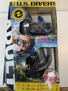 us divers snorkel set go pro ready silicone snorkeling set - Picture 1 of 7