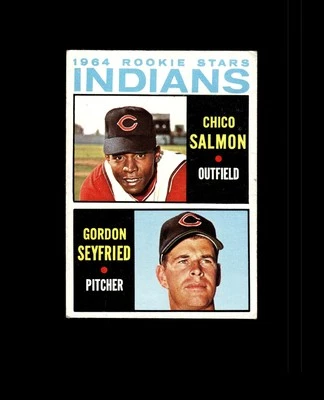 1964 Topps 499 Rookie Stars Chico Salmon/Gordon Seyfried RC VG-EX #D1,453583 - Image 1 of 2