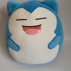 Peluche pupazzo Squishmallows Pokémon Snorlax 10" 2023 bello nuovo cartellino vedi descrizione! - Foto 1 di 10