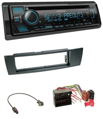 Kenwood Bluetooth USB CD MP3 DAB Autoradio für BMW 1er E87 3er E90-3 X1 E84 Z4 E - Bild 1 von 4
