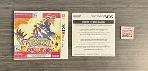 Pokémon: Rubí Omega (Nintendo 3DS, 2014) CIB Completo Auténtico Funcionando - Bueno - Imagen 1 de 6