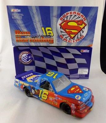 Vintage NASCAR #16 Ron Hornaday NAPA 1999 Superman Chevy Race Truck - Image 1 of 4