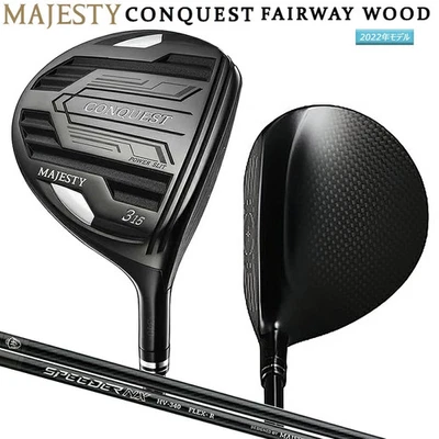 Majesty Golf Conquest Fairway Wood 7w / Speeder NX HV340 R - Image 1 of 4