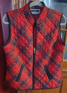 Chaleco de Invierno Ligero Karen Scott Checker - Talla S - Imagen 1 de 1