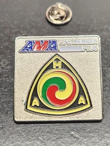 American Motorcycle Association Life Member Plus Pin - Picture 1 of 4