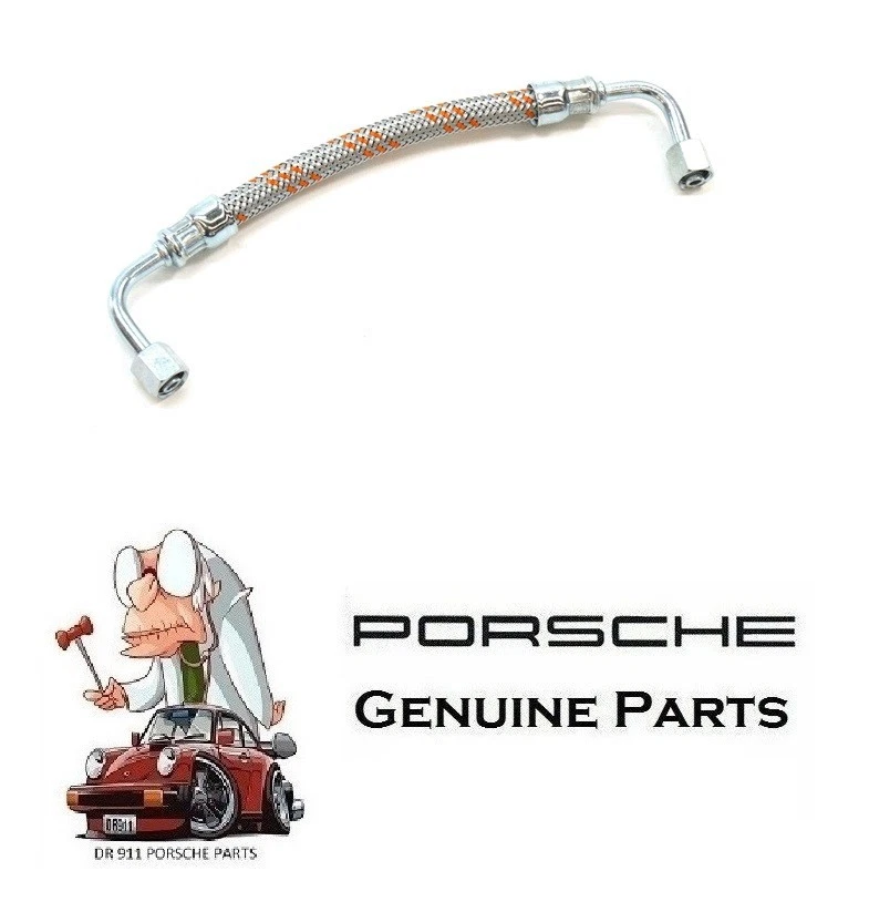 Porsche 356 912 línea de aceite lado de salida (50-69) 53907826 539 078 26 Foto 1 de 1