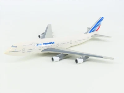 Unknown Scale Plastic Air France Boeing 747-400 Airplane  - Image 1 of 4