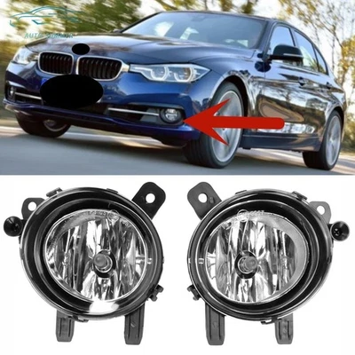 2x Fog Light Lamp For BMW 12-18 F30 3 Series Sedan 320i 325i 328i 335i 428i 435i - Image 1 of 4