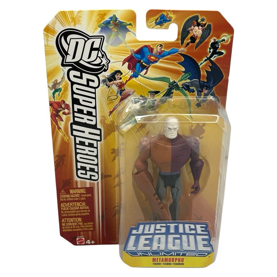 MOC 2006 Justice League Unlimited Metamorpho Figure DC Super Heroes