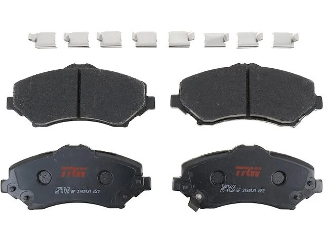 前刹车片套装适用于 2012 - 2015 Ram C/V 3.6L V6 2013 2014 CT277HH — 第 1/1 张图片