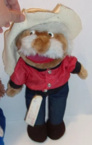 Shotgun Red plush puppet doll Hee Haw TV Sho Country Music Steve Hall Signed VHS - Picture 1 of 11