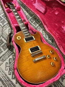 Guitarra Eléctrica Sólida Gibson Les Paul Classic Premium Plus Honey Burst EE. UU. 1995 - Imagen 1 de 11