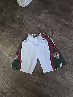 adidas Milwaukee Bucks White Team classic JERSEY mesh champs shorts S - Image 1 of 4