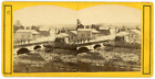 Stereo, France, Pont Dans La Campagne À Identifier, Circa 1870 Vintage Stereo Ca