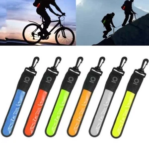 LED Light Reflective Belt Strap Night Outdoor Reflective Lighting Pendant Decor/ - Picture 1 of 15