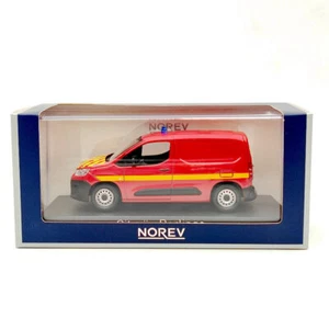 Norev 1/43 Citroen Berlingo 2018 Pompiers Diecast Model Cars Limited Collection - Picture 1 of 7