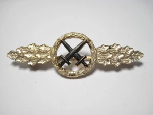 Luftwaffe Frontflugspange für Schlachtflieger in Gold - Bild 1 von 5