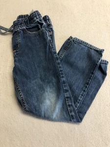 Old Navy Jeans Kids Boys Small 6-7 Classic Everyday Blue Denim Elastic Waist - Picture 1 of 7