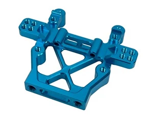 Dhawk Racing CNC RC10GT Aluminum Rear Bulkhead Blue For Team Associated RC10GT - Picture 1 of 7