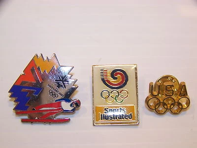LOTE MIXTO DE ALFILERES DE SOMBRERO - SALT LAKE 2002 OLIMPIADAS EE. UU. DEPORTES ILUSTRADOS Foto 1 de 2