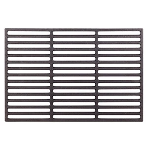 Grillrost Gusseisen eckig 45x30 cm emailliert Grillgitter Gussrost, Grillauflage - Bild 1 von 2