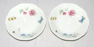 Lenox Butterfly Meadow DUE ciotole per frutta 11 oz 6,3/4 pollici - NUOVE con etichette - Foto 1 di 3