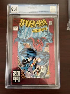 MARVEL 1992 SPIDER-MAN 2099 #1 CGC GRADE 9.4 ORIGIN MIGUEL O HARA! WHITE PAGES!! - Picture 1 of 2
