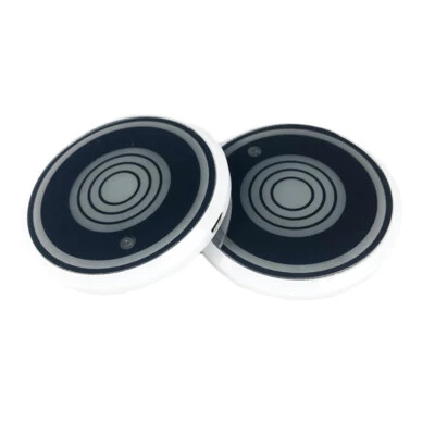 Car Cup Holder Colorful LED Coaster Mat Atmosphere Light Anti-slip Cover Pads - Image 1 of 4