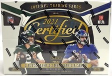 2021 Panini Certified Football Sealed Hobby Box