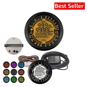 Compact 6-in-1 GPS Speedometer & Tachometer – Essential Vehicle Diagnostic Tool - Picture 1 of 8