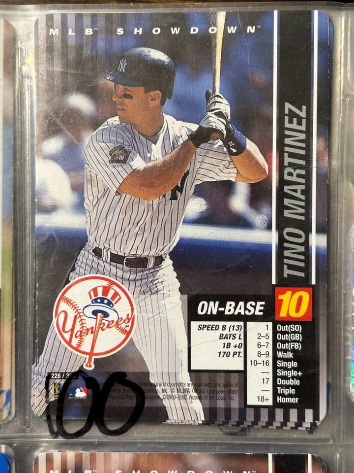 Базовый набор 2002 MLB Showdown No1-356 — общее достояние + фольга — выберите из списка! - Изображение 1 из 1