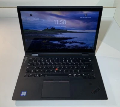 Lenovo X1 Yoga 3rd Gen Type 20LE i5-8350U, 8Go, SSD 500Go, défaut retroéclairage - Photo 1/4