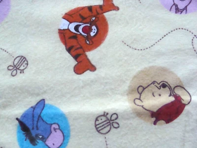 Tela Disney Poo Bee 2014 Winnie the Pooh & Friends multicolor - 23x40" con Foto 1 de 4