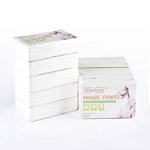 10pcs 31.5''x63'' Aimisin Disposable Magic Compressed Bath Towel for Home Travel - Picture 1 of 12