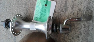 NOS MICHE SINGLE FRONT HUB IN ORIGINAL BOX 36 HOLES MOZZO VINTAGE - Picture 1 of 5