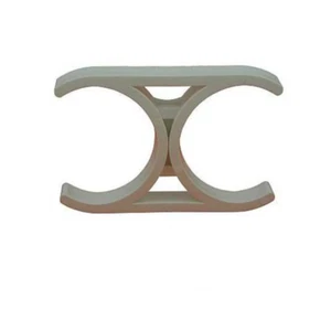 4 Clips da 2.5" doppi in abs per attacco filtri/contenitore membrane depuratore - Foto 1 di 1