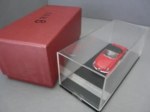 1/43-LUX B-1959 ABARTH FIAT 850 SPYDER RIVIERA CONVERTIBLE-RED-LTD ED #136/250 - Picture 1 of 10