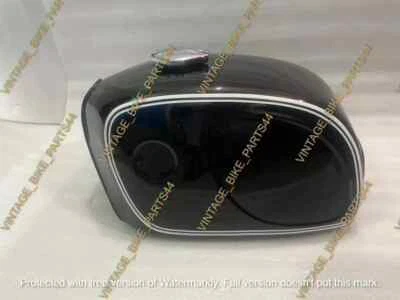 Tanque de gasolina de aleación BMW R90/6L R60/6 R75/6 + tapa línea blanca y negra | apto para Foto 1 de 4