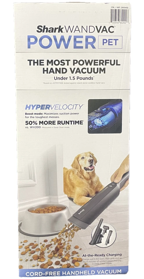 BEST - Shark WandVac Power Pet Cord- Handheld Vacuum WV410CO - STRONG