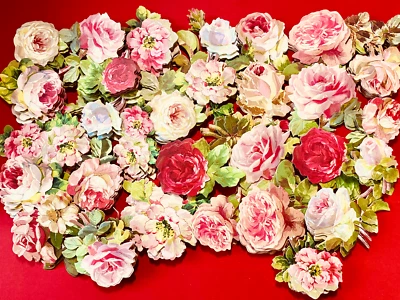 Anna Griffin FAVORITE FLOWERS I + Folio Box 30 PC Set, Shpg $5.50 w/o Folio Box - Image 1 of 4