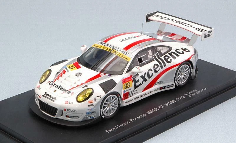 Porsche 911 GT3 Motegi SuperGT300 Yamano-Bergmeister 1:43 EBBRO 45414 - Immagine 1 di 1