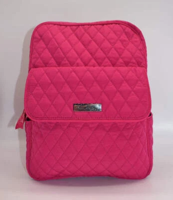 Mochila pequeña Vera Bradley rosa microfibra Foto 1 de 4