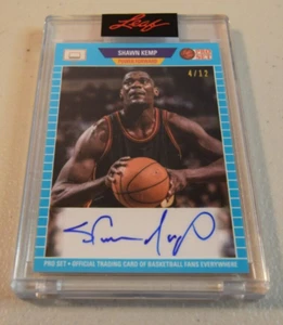 Shawn Kemp 2021 Leaf Pro Set blau Autogramm 4/12 #PSA-SK1 - Bild 1 von 3