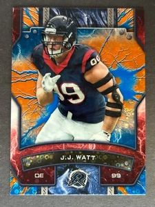 2024 Topps Resurgence - J.J. Watt #42 - Blue Orange Spark - Texans - Picture 1 of 2