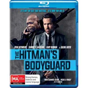 THE HITMANS BODYGUARD BLU-RAY NEW & SEALED, FREE POST - Picture 1 of 1